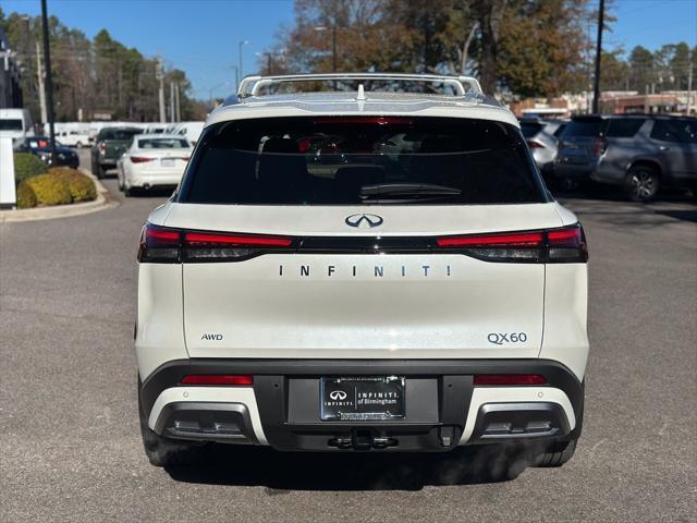 new 2025 INFINITI QX60 car, priced at $66,310