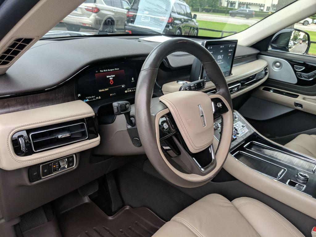 used 2021 Lincoln Aviator car, priced at $34,600