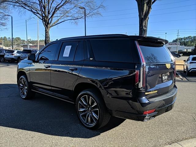 used 2021 Cadillac Escalade car, priced at $71,454