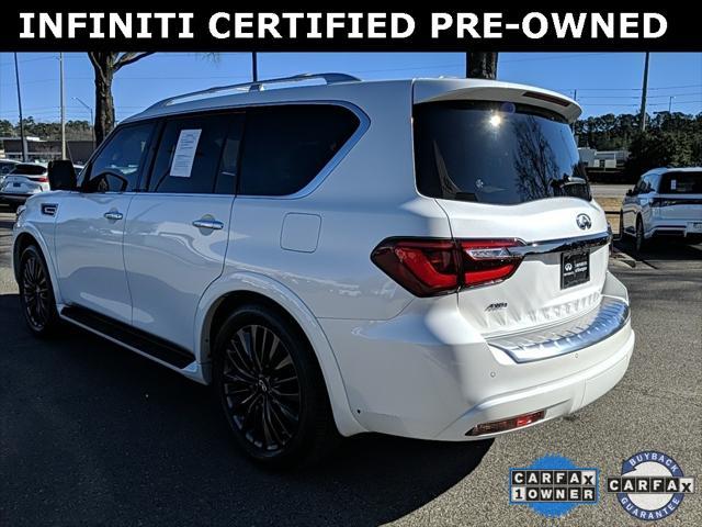 used 2023 INFINITI QX80 car, priced at $59,875