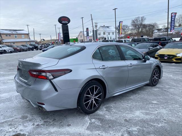 used 2021 Toyota Camry car, priced at $22,599