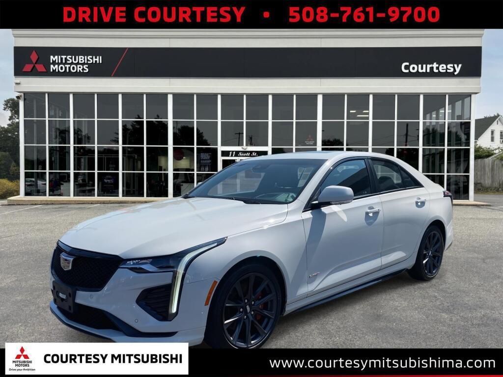 used 2021 Cadillac CT4 car, priced at $32,999