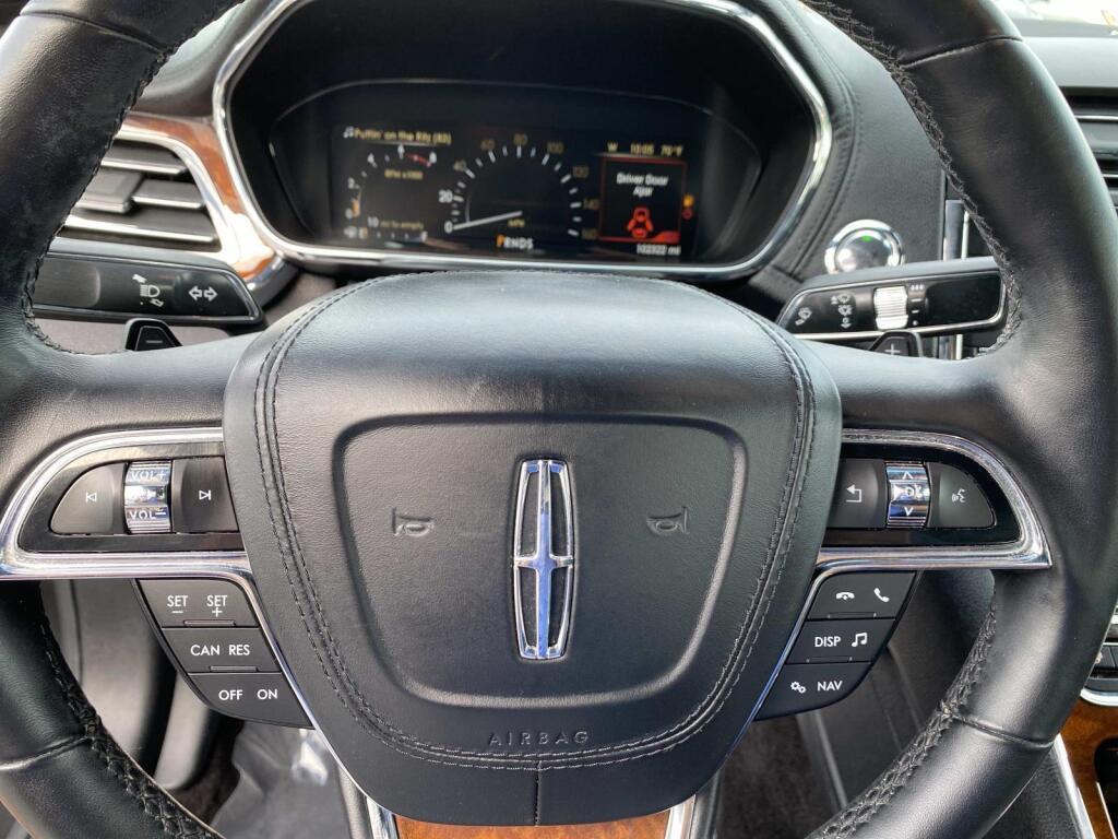 used 2017 Lincoln Continental car, priced at $15,777