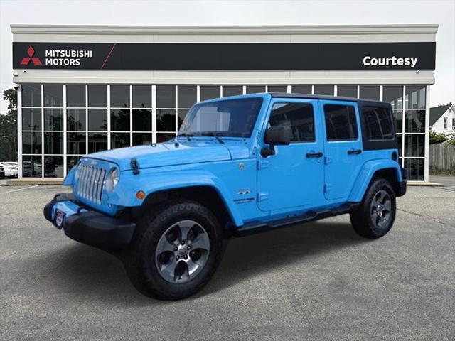 used 2018 Jeep Wrangler JK Unlimited car, priced at $21,599