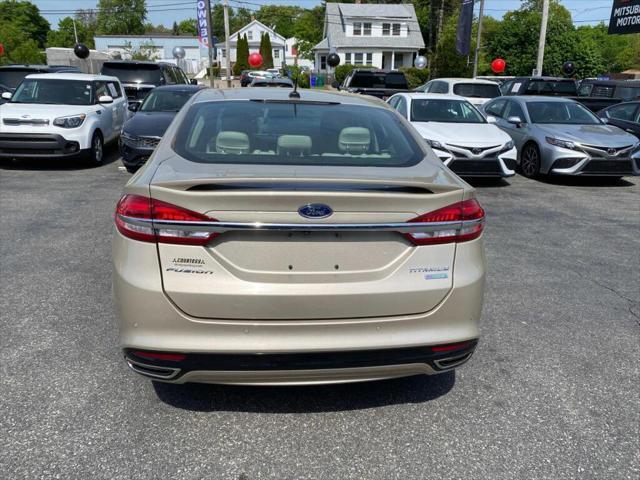 used 2018 Ford Fusion car, priced at $17,997