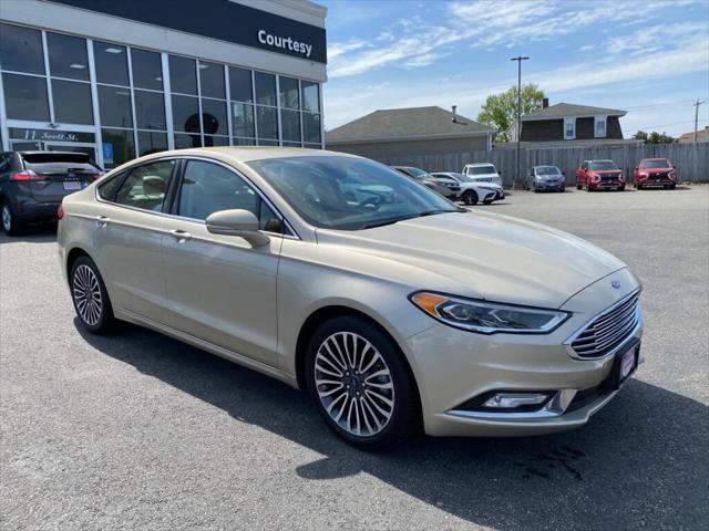 used 2018 Ford Fusion car, priced at $17,997