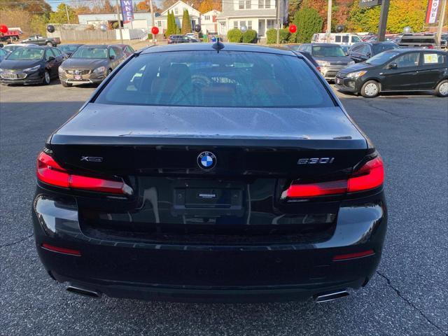 used 2021 BMW 530 car, priced at $33,999