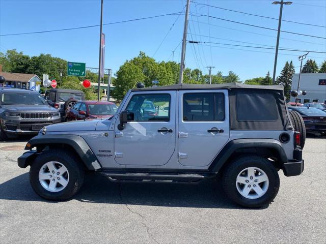 used 2016 Jeep Wrangler Unlimited car, priced at $14,999