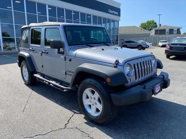 used 2016 Jeep Wrangler Unlimited car, priced at $14,999