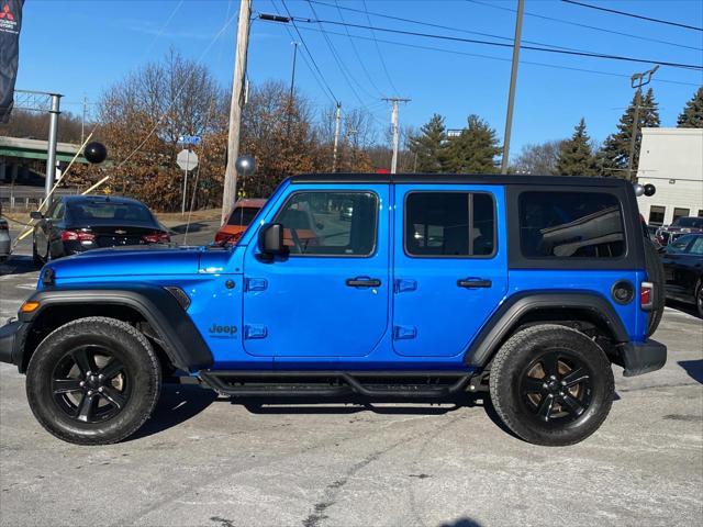 used 2021 Jeep Wrangler Unlimited car, priced at $27,999