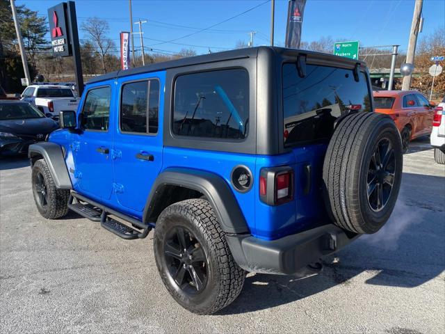 used 2021 Jeep Wrangler Unlimited car, priced at $27,999