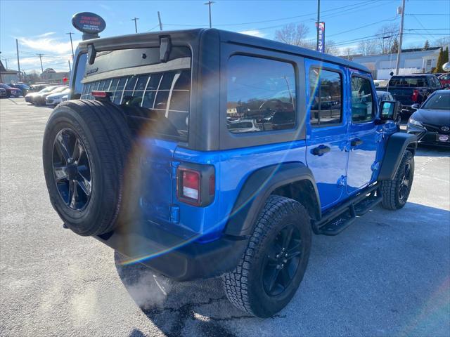 used 2021 Jeep Wrangler Unlimited car, priced at $27,999