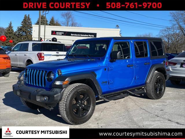 used 2021 Jeep Wrangler Unlimited car, priced at $27,999