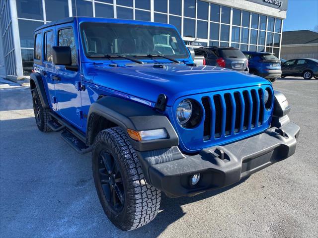 used 2021 Jeep Wrangler Unlimited car, priced at $27,999