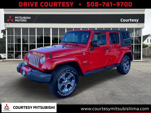 used 2018 Jeep Wrangler JK Unlimited car, priced at $21,979