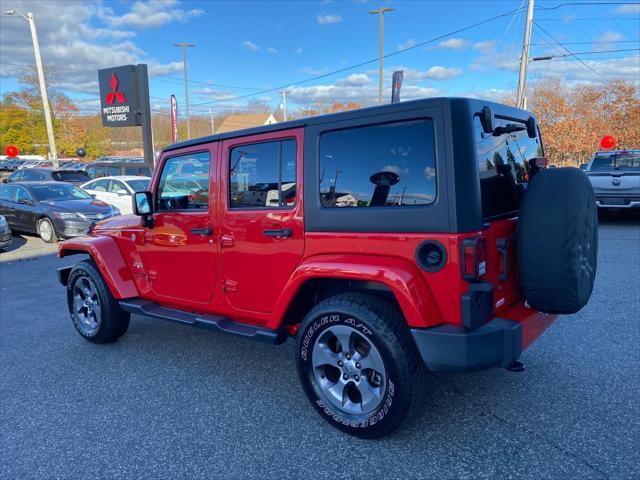 used 2018 Jeep Wrangler JK Unlimited car, priced at $24,999