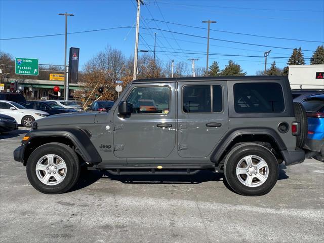 used 2021 Jeep Wrangler Unlimited car, priced at $26,999