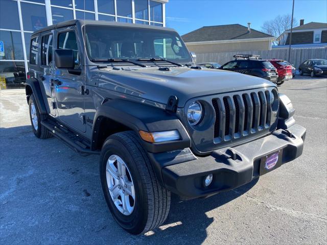 used 2021 Jeep Wrangler Unlimited car, priced at $26,999