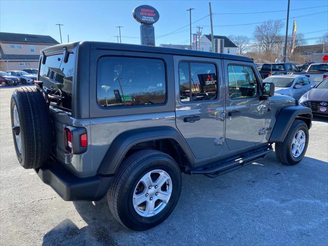 used 2021 Jeep Wrangler Unlimited car, priced at $26,999