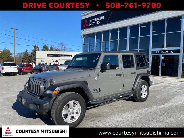 used 2021 Jeep Wrangler Unlimited car, priced at $26,999