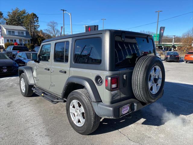 used 2021 Jeep Wrangler Unlimited car, priced at $26,999