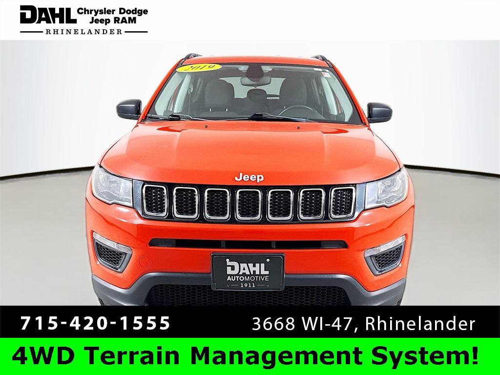 used 2019 Jeep Compass car, priced at $16,500