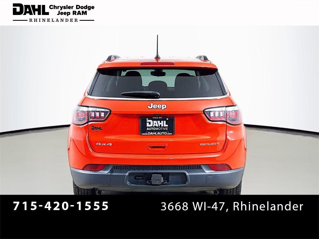 used 2019 Jeep Compass car, priced at $16,500