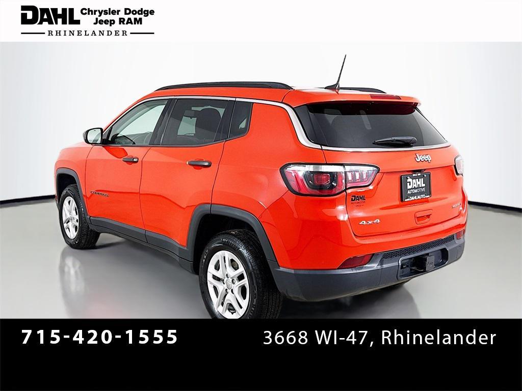 used 2019 Jeep Compass car, priced at $16,500