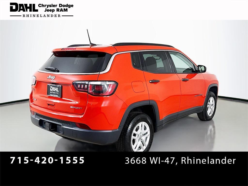 used 2019 Jeep Compass car, priced at $16,500