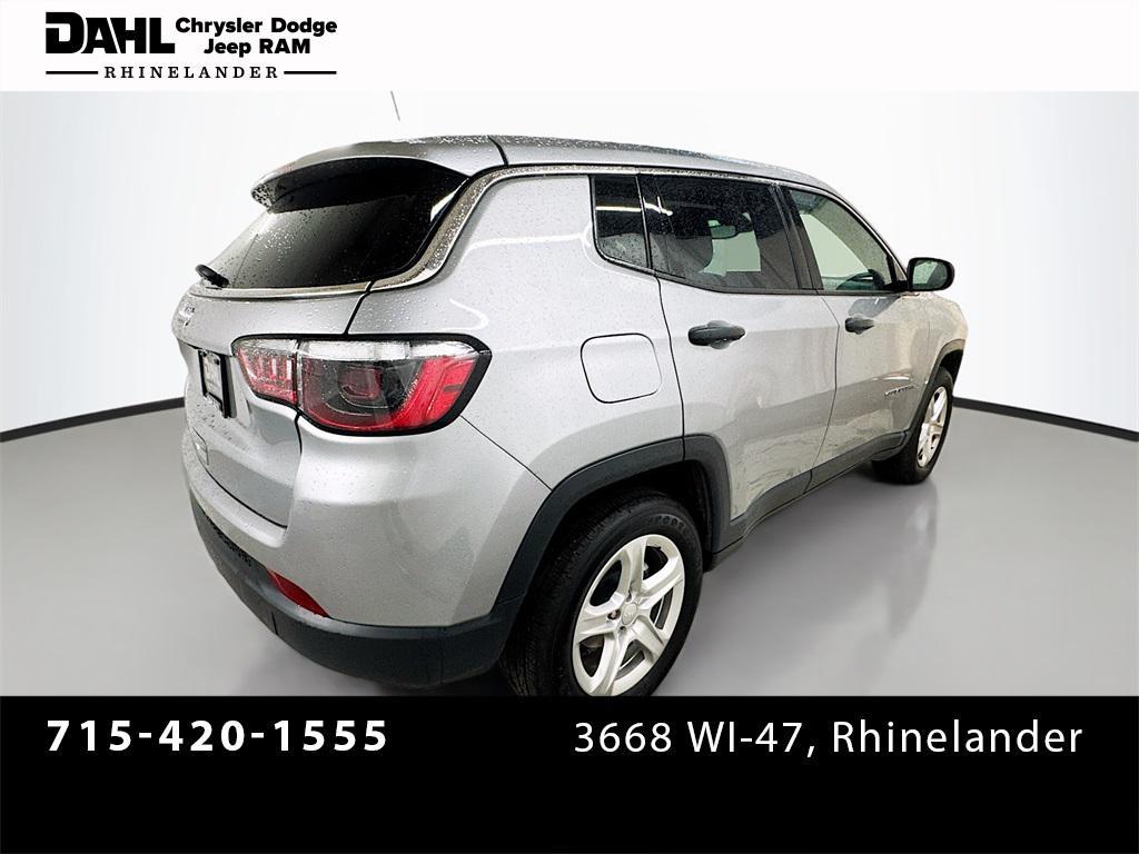 used 2024 Jeep Compass car, priced at $22,900