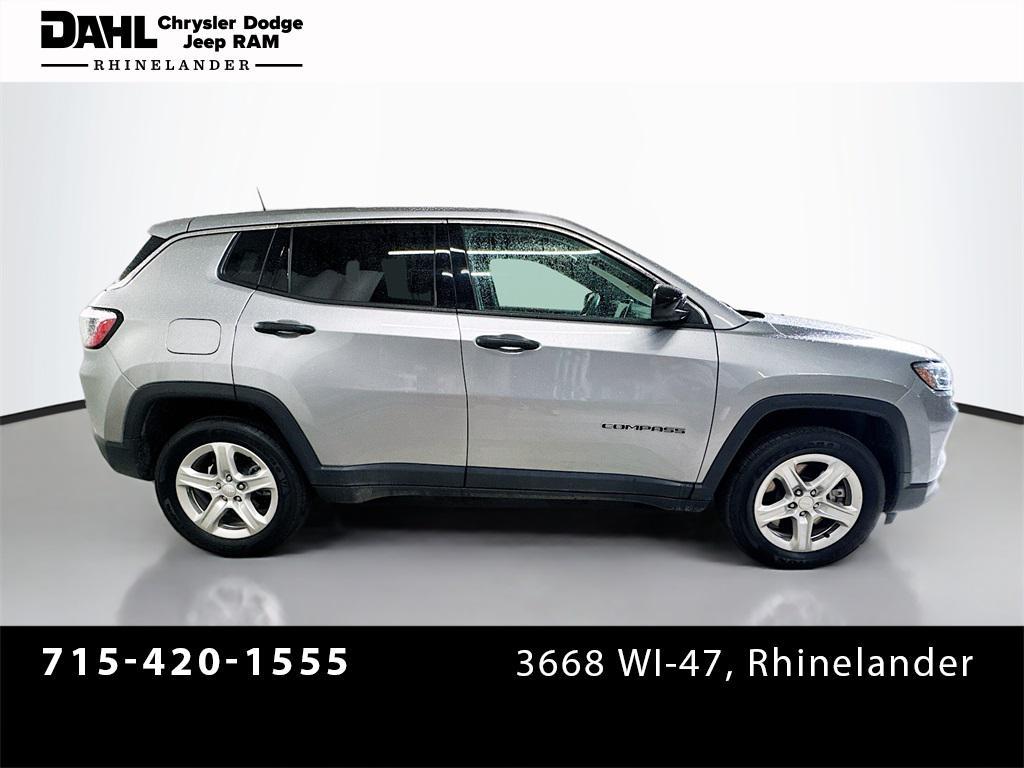 used 2024 Jeep Compass car, priced at $22,900