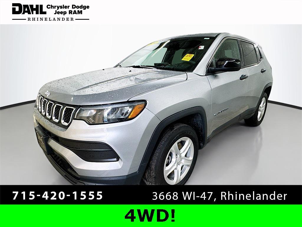 used 2024 Jeep Compass car, priced at $22,900