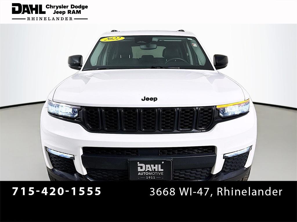 used 2022 Jeep Grand Cherokee L car, priced at $32,500