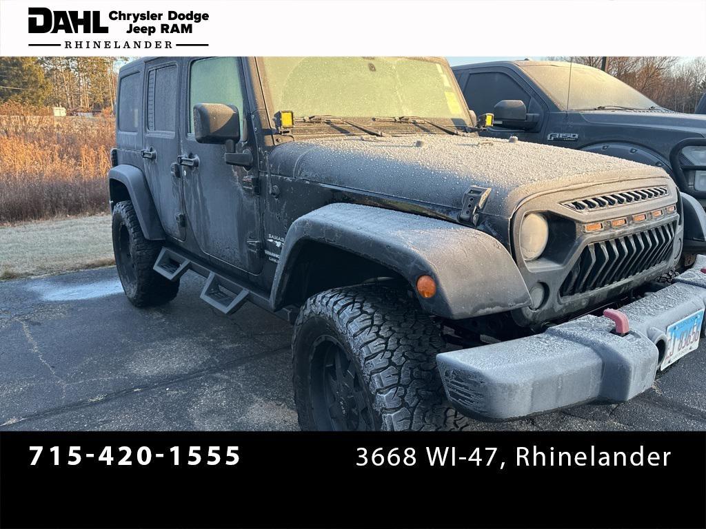 used 2018 Jeep Wrangler JK Unlimited car, priced at $19,800