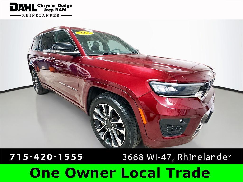 used 2021 Jeep Grand Cherokee L car, priced at $26,800