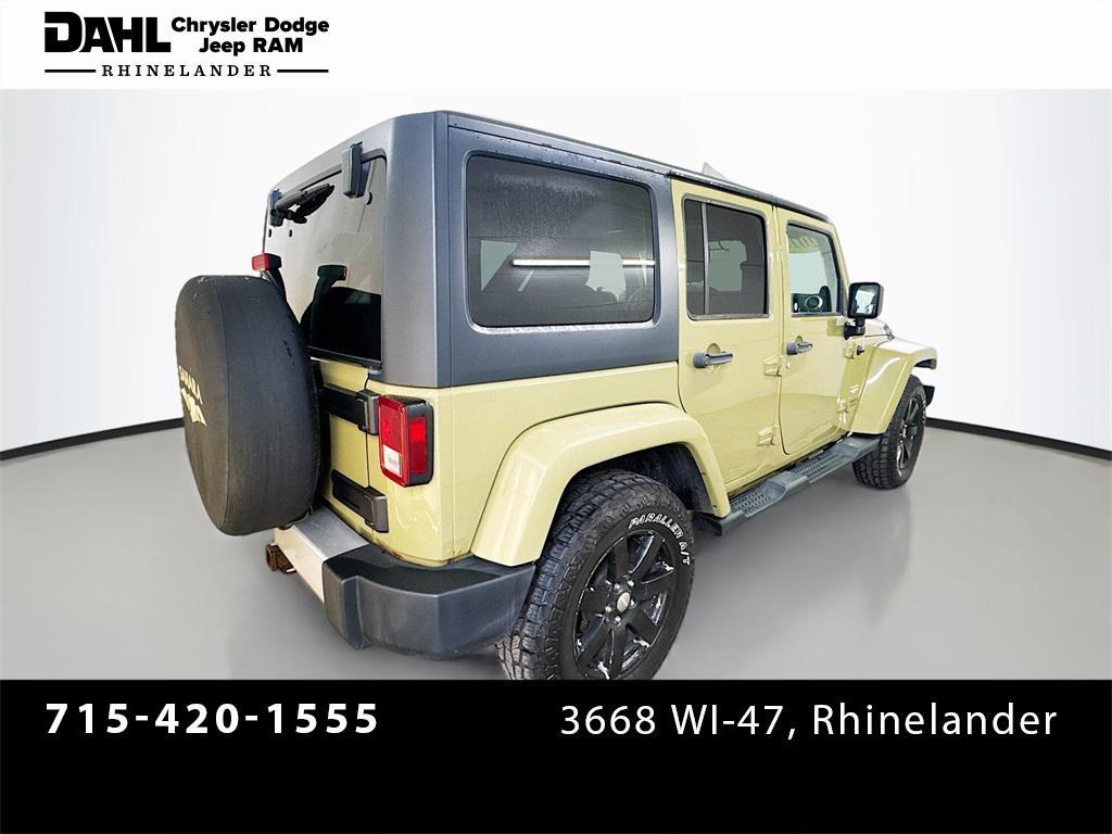 used 2013 Jeep Wrangler Unlimited car, priced at $15,400
