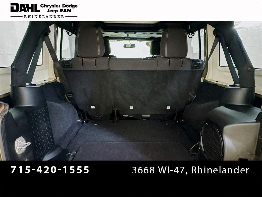 used 2013 Jeep Wrangler Unlimited car, priced at $15,400
