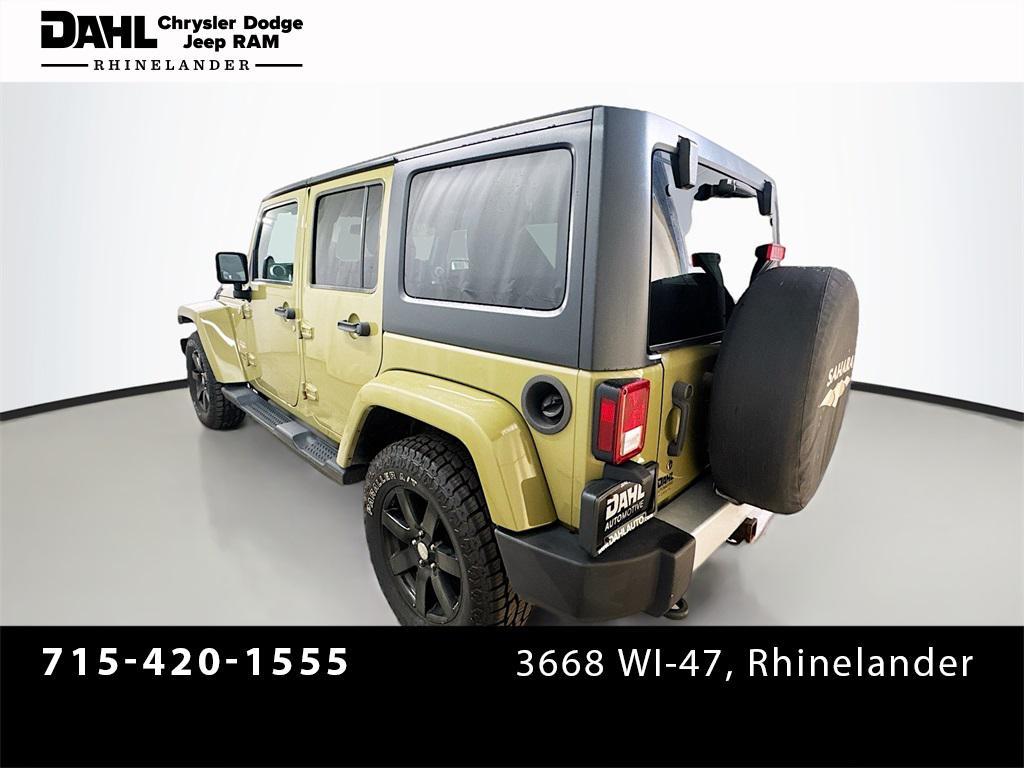 used 2013 Jeep Wrangler Unlimited car, priced at $15,400