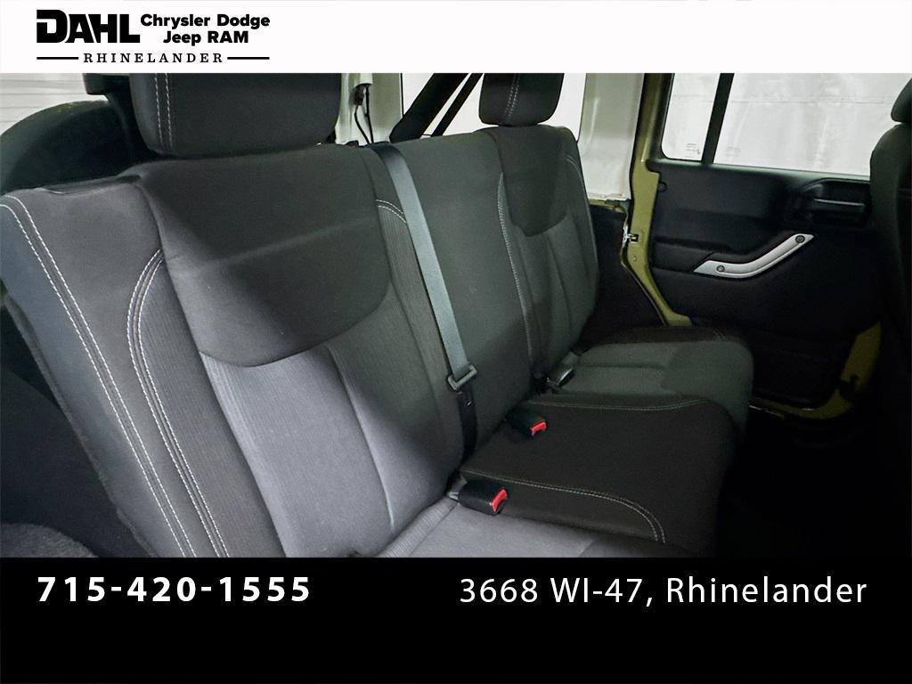 used 2013 Jeep Wrangler Unlimited car, priced at $15,400
