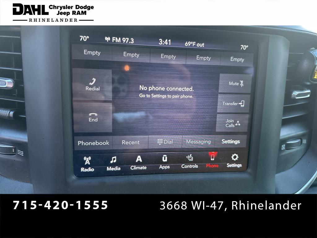 used 2021 Ram 1500 car, priced at $33,000