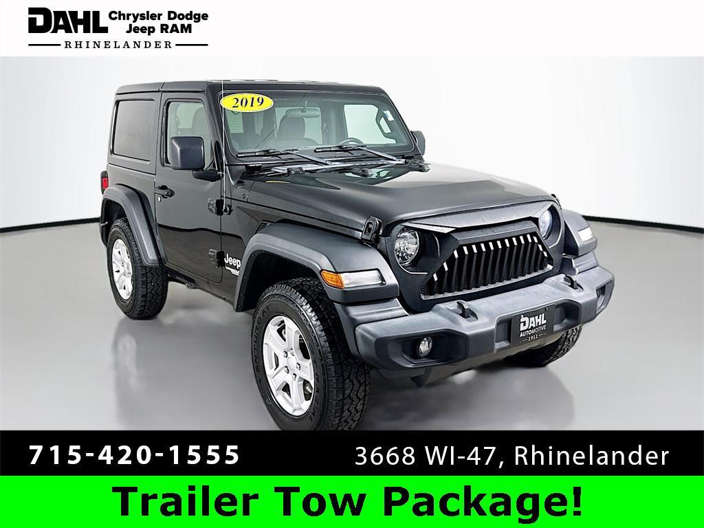 used 2019 Jeep Wrangler car, priced at $20,900