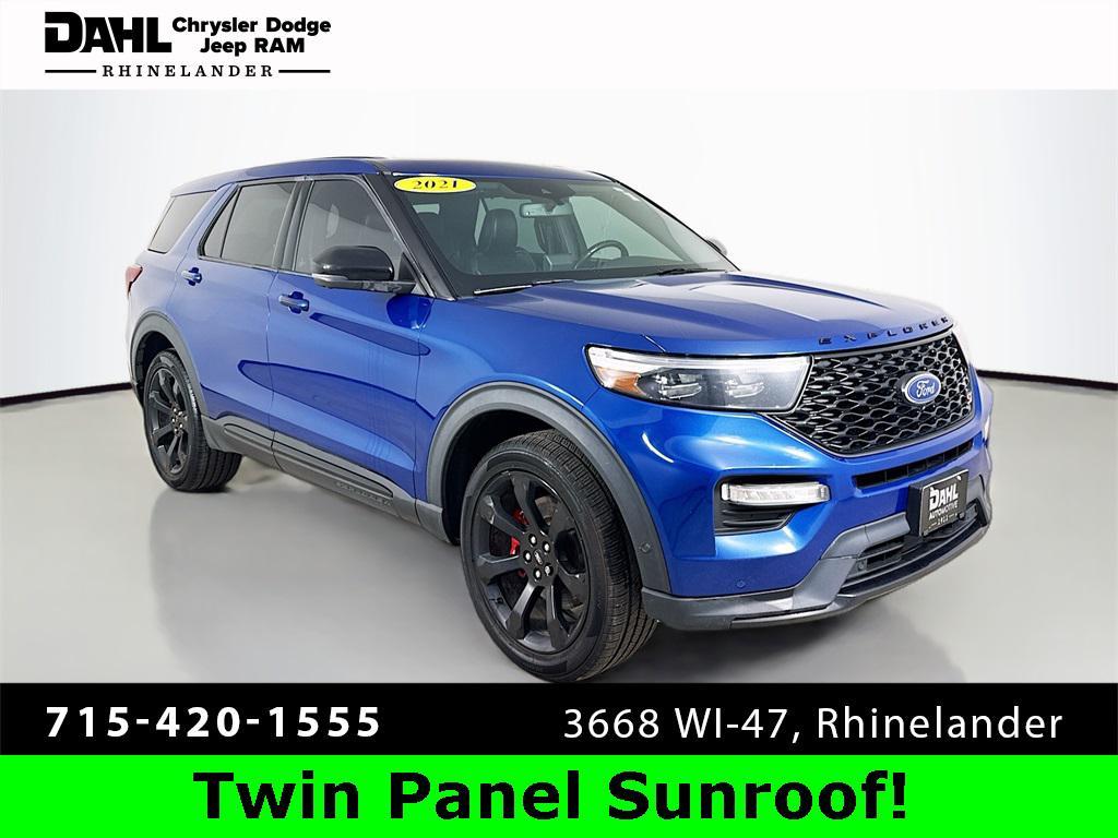 used 2021 Ford Explorer car, priced at $31,500