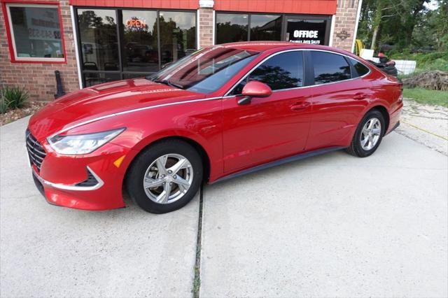 used 2021 Hyundai Sonata car, priced at $16,977