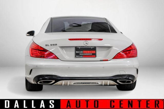 used 2018 Mercedes-Benz SL 550 car, priced at $39,900