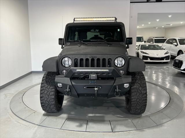 used 2016 Jeep Wrangler Unlimited car, priced at $23,990