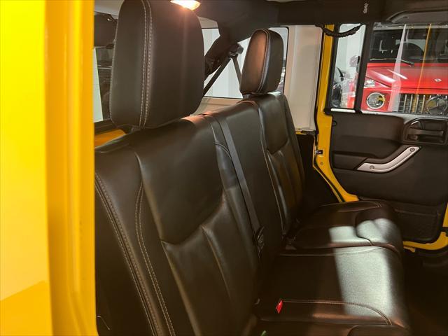 used 2015 Jeep Wrangler Unlimited car, priced at $17,990