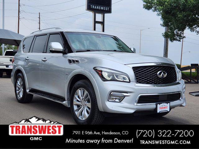 used 2017 INFINITI QX80 car, priced at $18,997