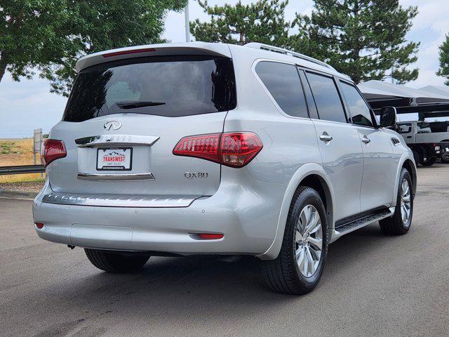 used 2017 INFINITI QX80 car, priced at $17,810