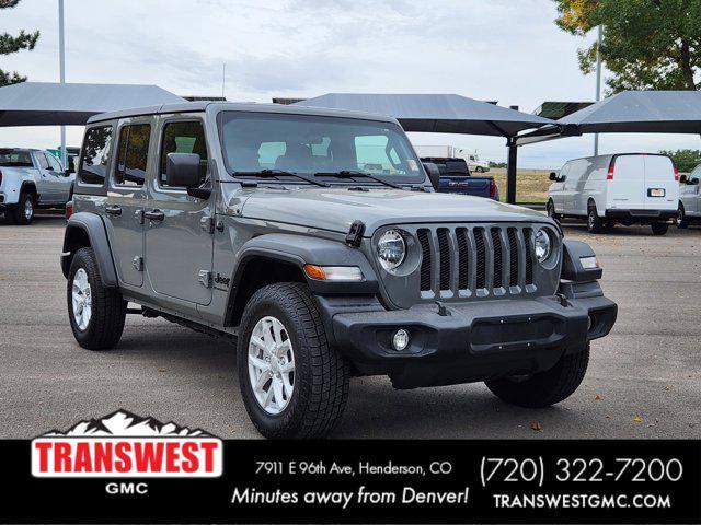 used 2023 Jeep Wrangler car, priced at $27,857