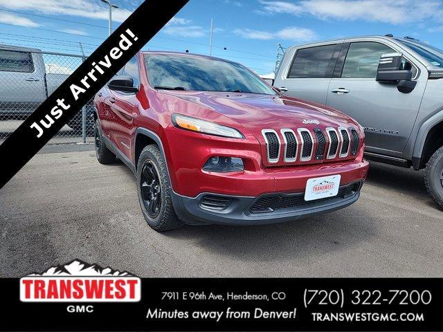 used 2015 Jeep Cherokee car, priced at $14,198